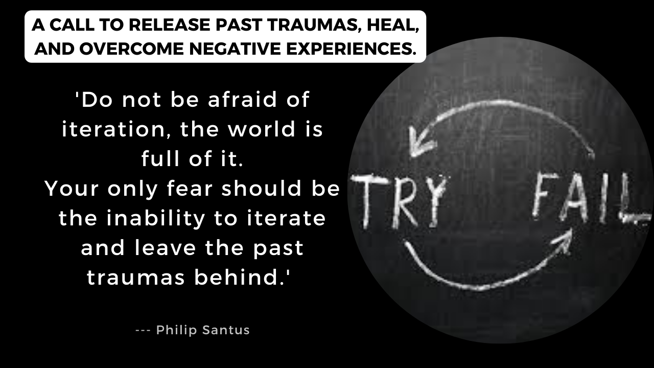 A CALL TO RELEASE PAST TRAUMAS, HEAL, AND OVERCOME NEGATIVE EXPERIENCES